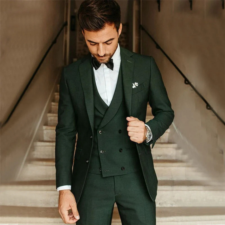 Ethelred | Herren Smoking Anzug | Dreiteiliges Set