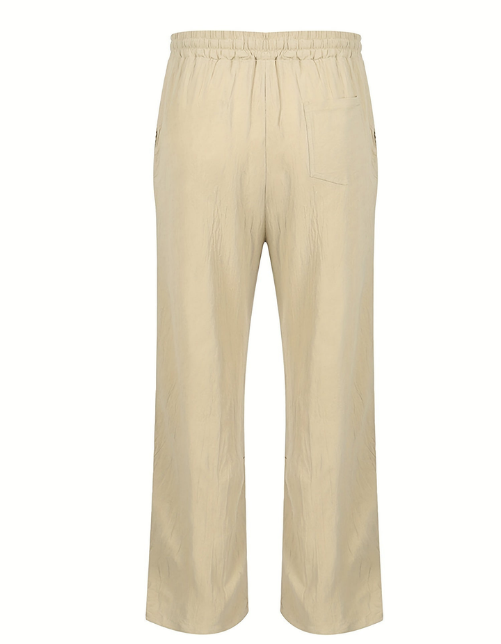 Hernan | Herren Weite Freizeithose | Elastischer Bund