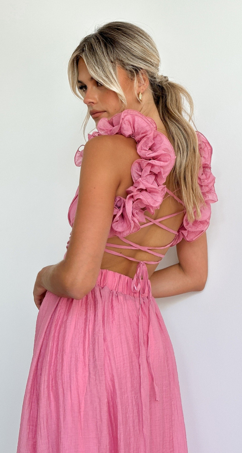 Ravia | Elegantes Kleid mit Tiefem V-Ausschnitt für Damen | Cocktail