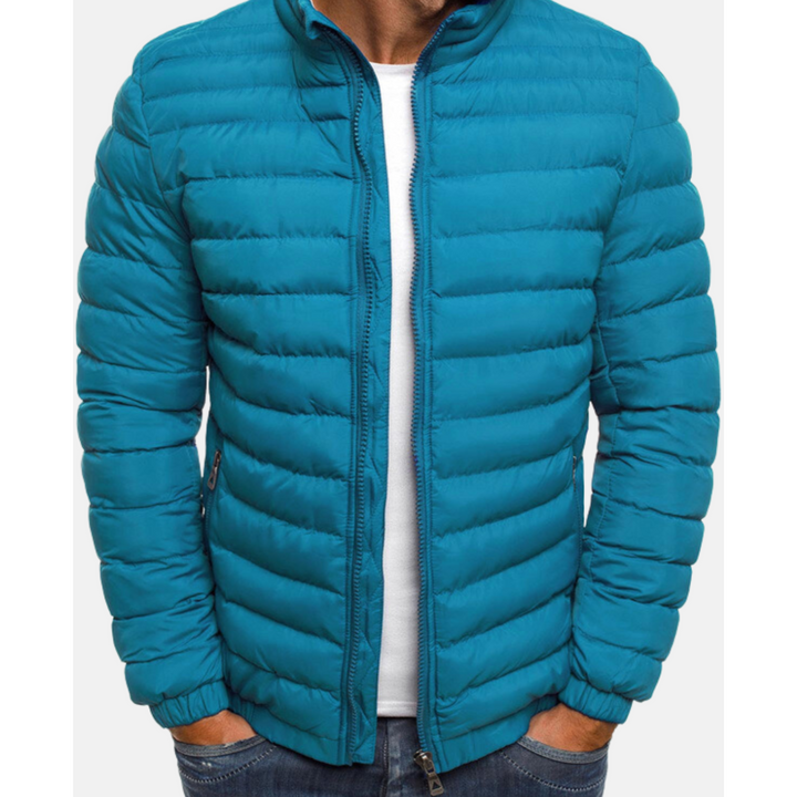Addaleim | Herren Reißverschluss Daunen Jacke | Warme