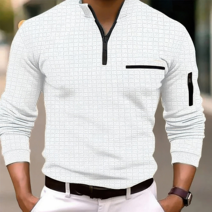 Renzo | Casual Poloshirt für Herren | Lange