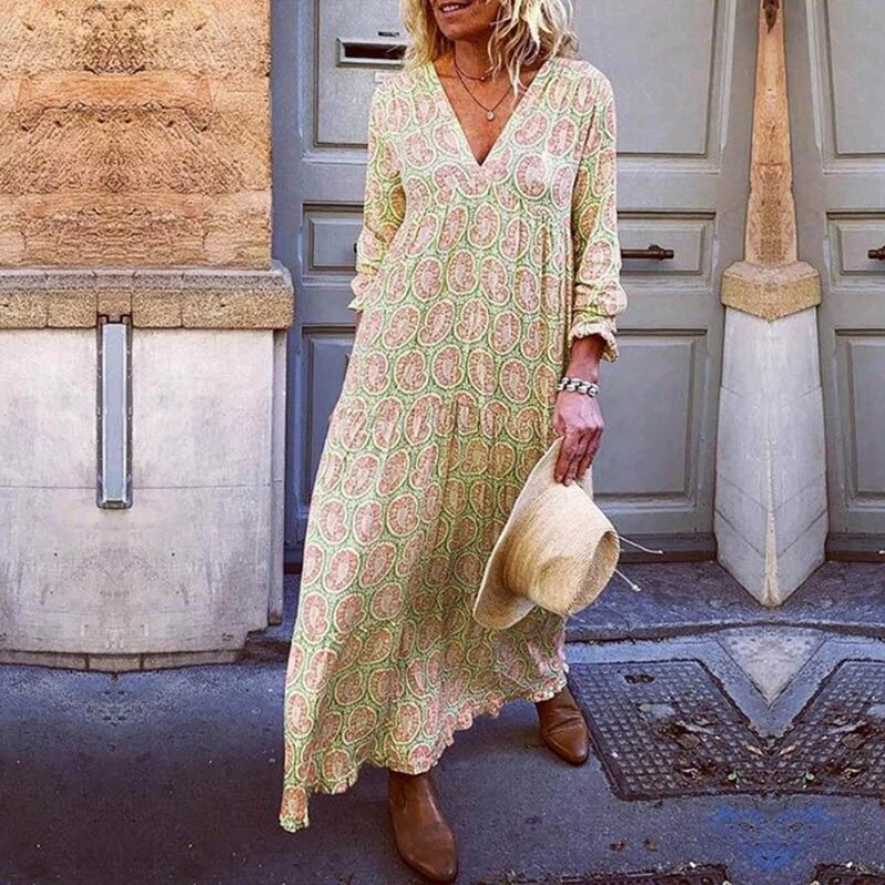 Odilie | Maxikleid Für Damen | Luftig