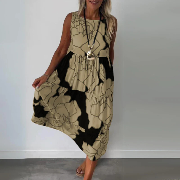 Yasmina | Leichtes Maxikleid Für Damen | Maxi