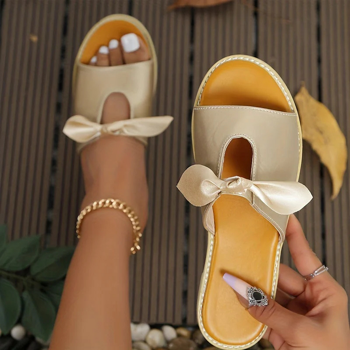 Solaine | Flache Sandalen Für Damen | Bequem