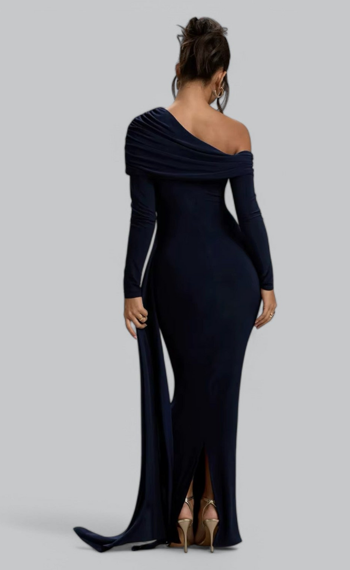 Angelita | Off-Shoulder-Maxikleid für Damen | Lange