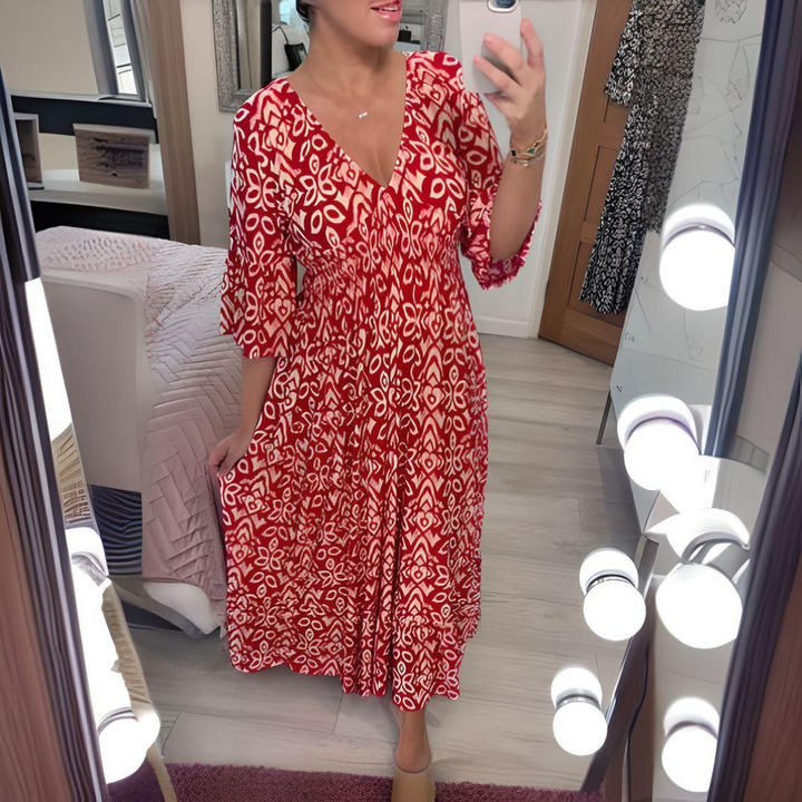 Jolina | Boho-Kleid Für Damen | Charmant