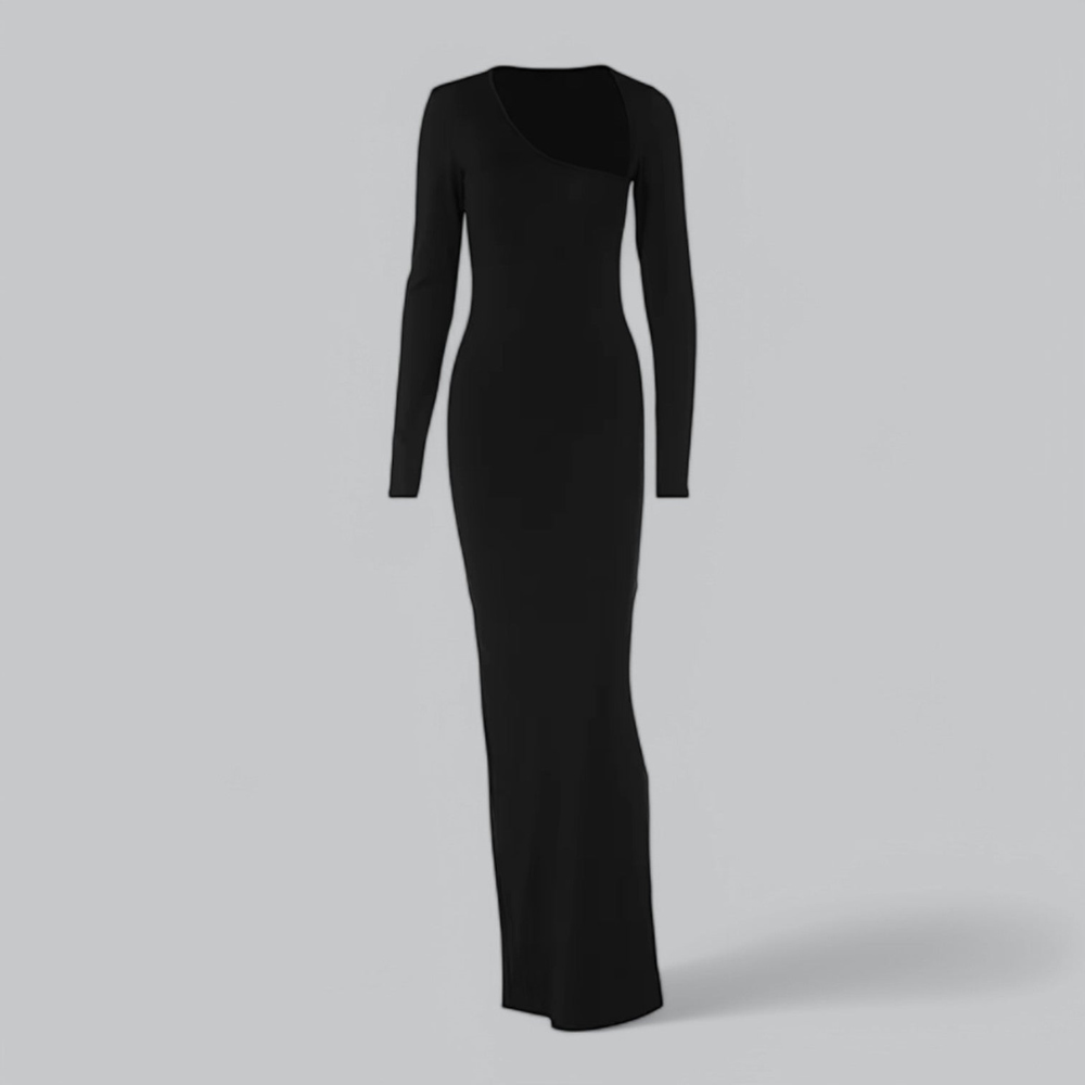 Friederike | Elegantes Asymmetrisches Maxikleid | Ball