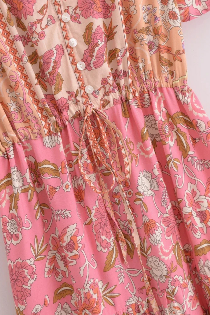 Addison | Boho Maxikleid für Damen | Lange