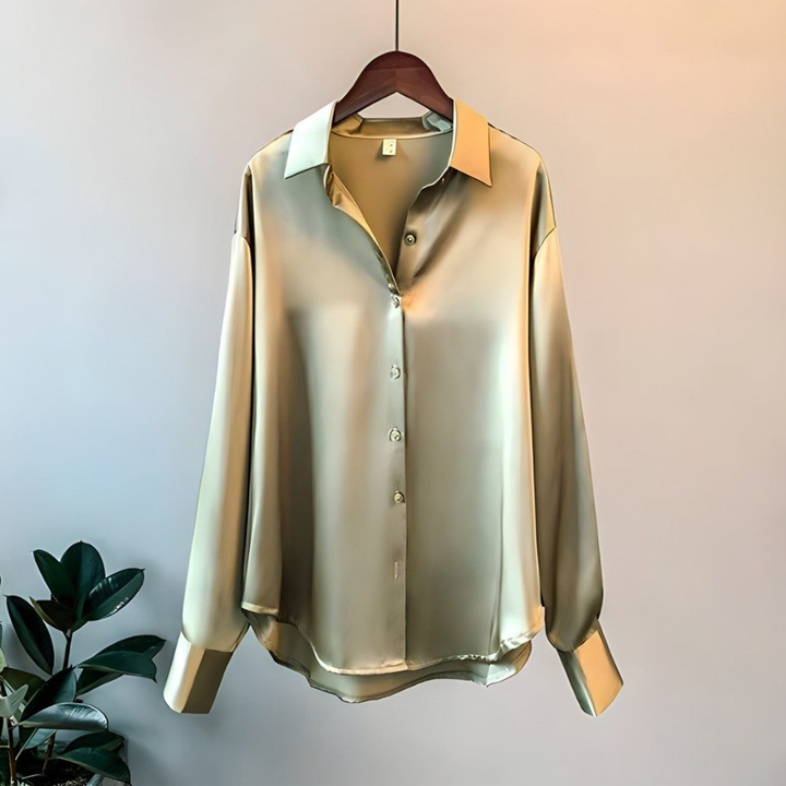 Adele | Damen Langarm Bluse | Elegant