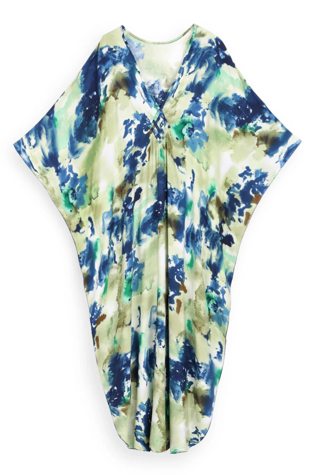 Siglinde | Tie-Dye Maxikleid Für Damen | Sommerlich