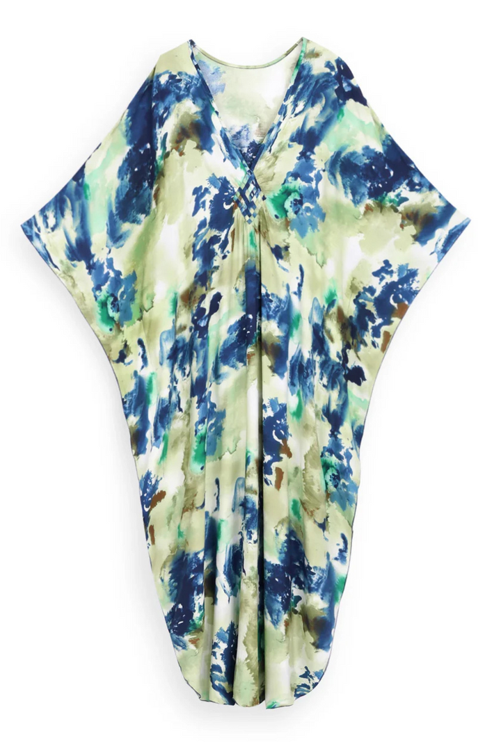 Siglinde | Tie-Dye Maxikleid Für Damen | Sommerlich