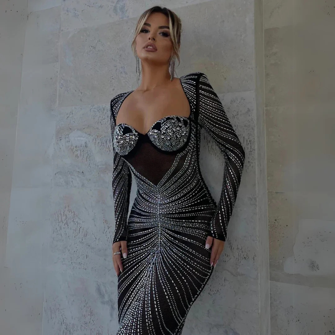 Velmira | Funkelndes Abendkleid Für Damen | Stilvoll