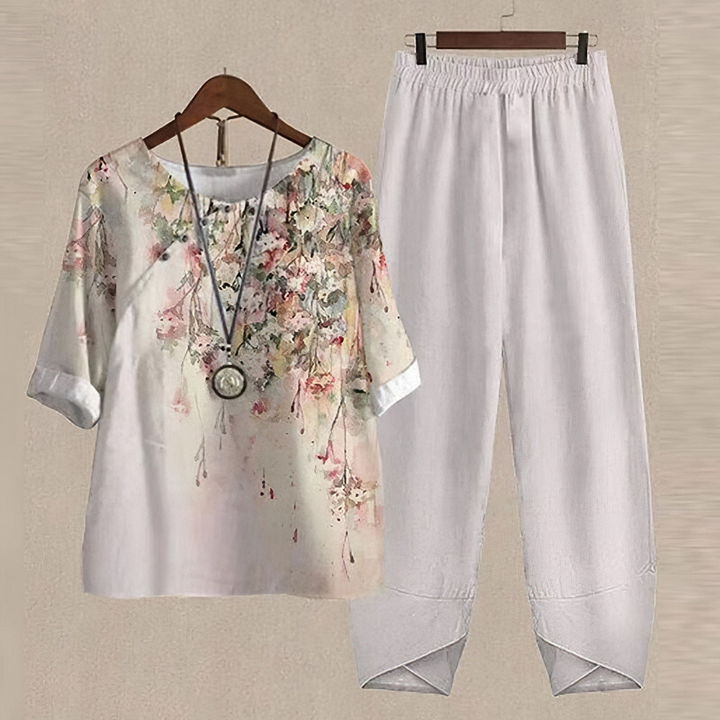 Amelien | Gemustertes Damen-Set für Damen | Modern