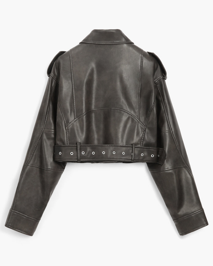 Danita | Vintage-Bikerjacke Für Damen | Herbst