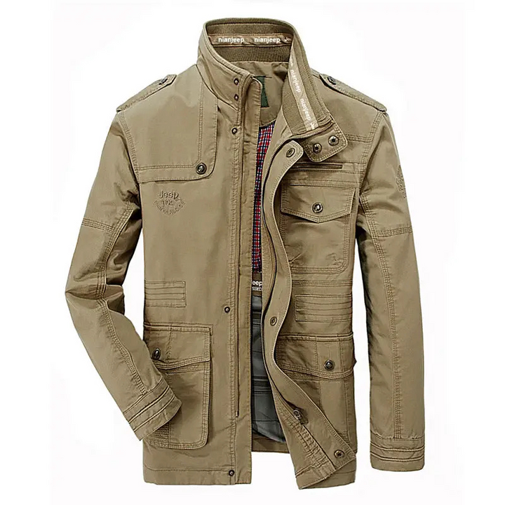Karlmann | Stilvolle Militärjacke Für Herren | Raffiniert