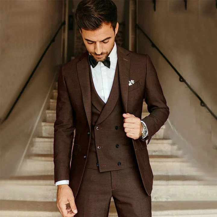 Ethelred | Herren Smoking Anzug | Dreiteiliges Set