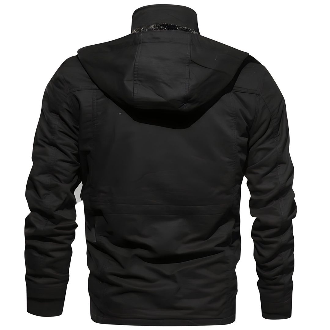Sepp | Herren Winterjacke mit Kapuze | Winddicht