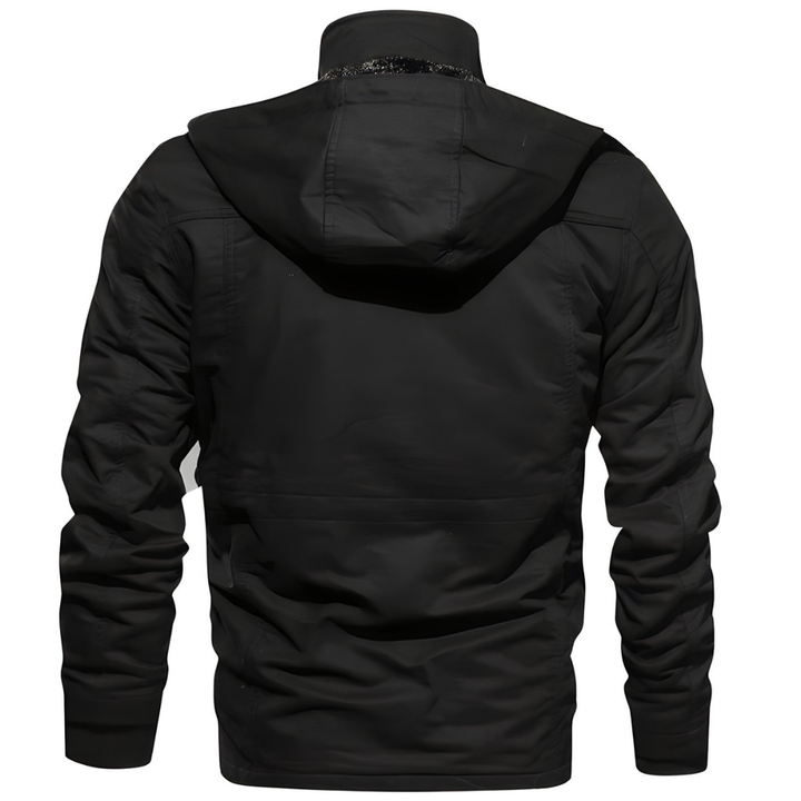 Sepp | Herren Winterjacke mit Kapuze | Winddicht
