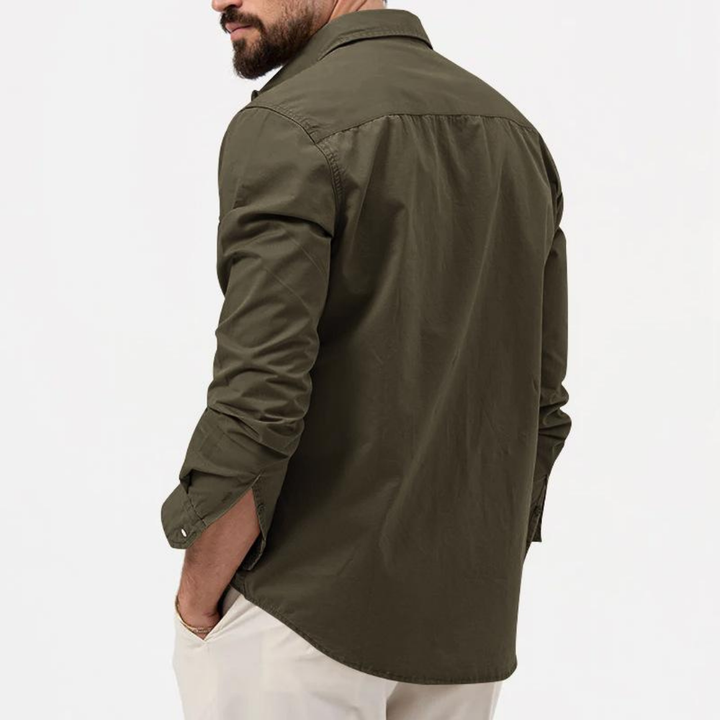Haider | Herren Langarm Hemd | Lässig