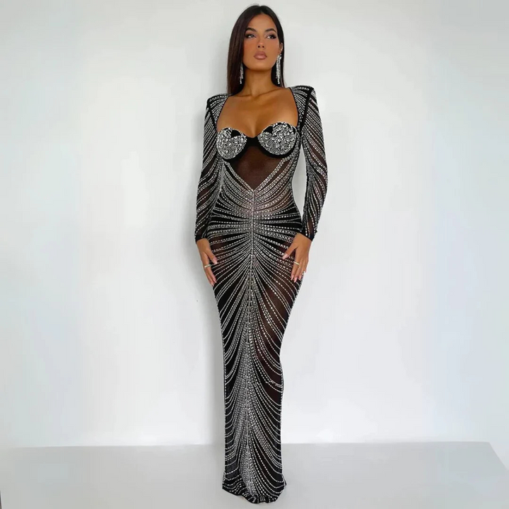 Velmira | Funkelndes Abendkleid Für Damen | Stilvoll