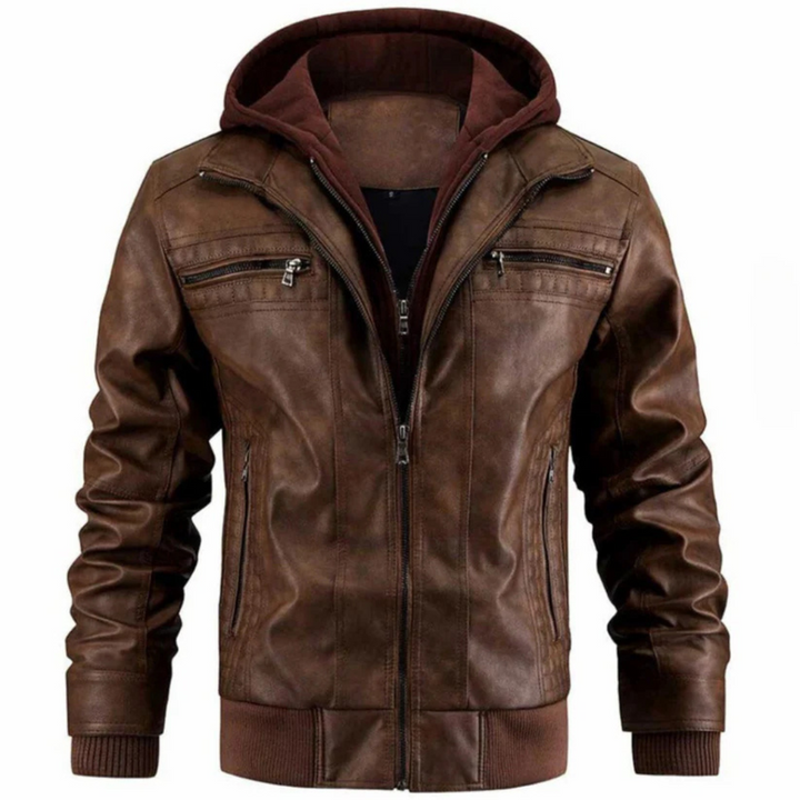 Léon | Bikerjacke Für Herren | Stilvoll