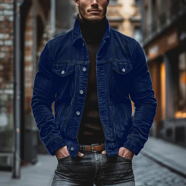 Zeno | Klassische Vintage-Jacke Für Herren | Zeitlos