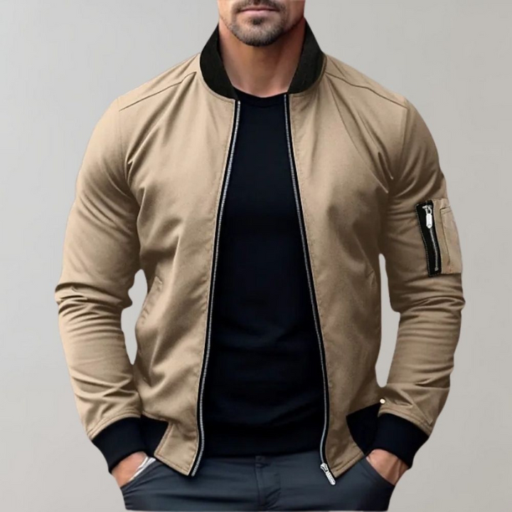 Max | Stylische Bomberjacke Für Herren | Übergänge