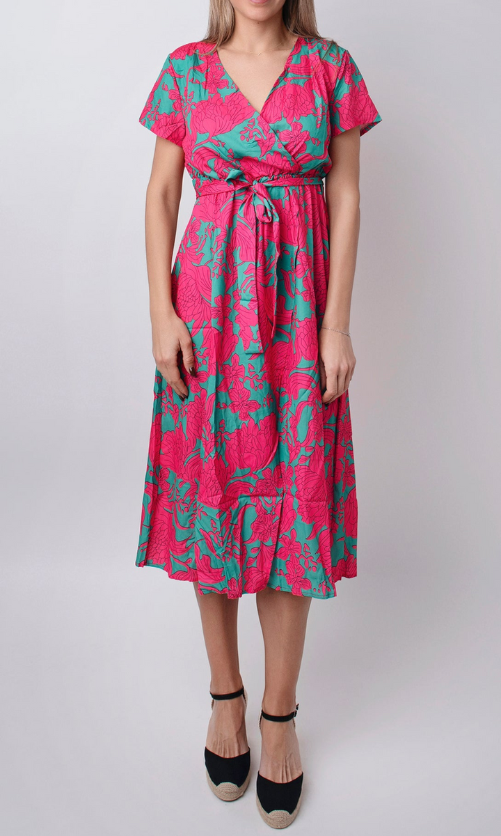 Frely | Blumenkleid für Damen | Sommer