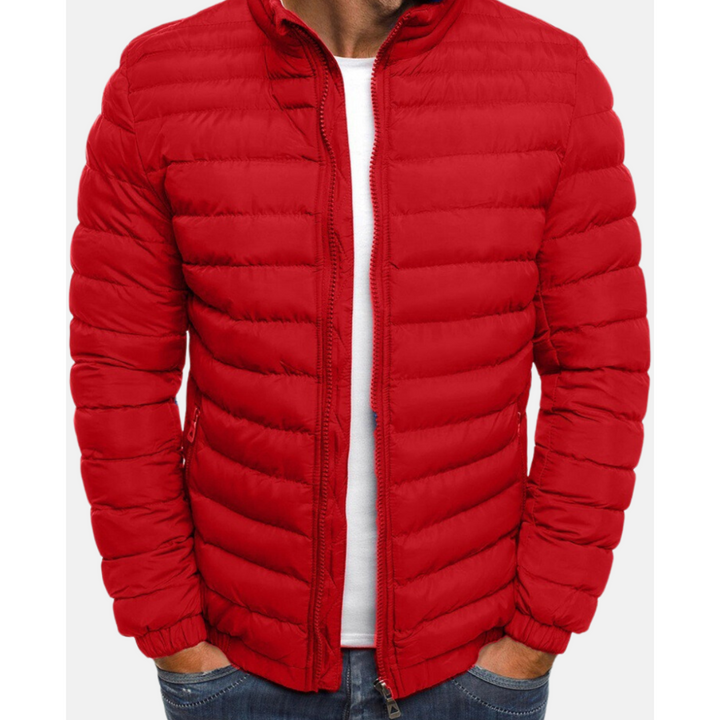 Addaleim | Herren Reißverschluss Daunen Jacke | Warme