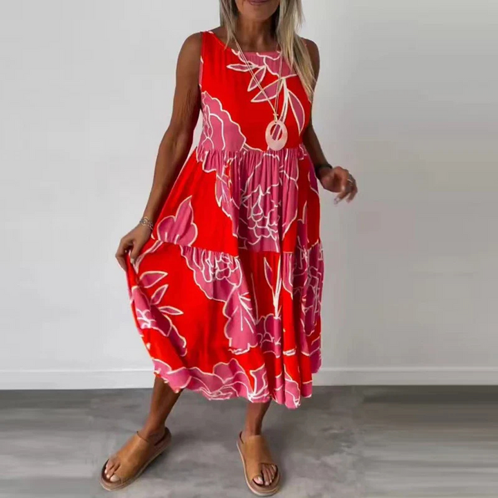 Yasmina | Leichtes Maxikleid Für Damen | Maxi