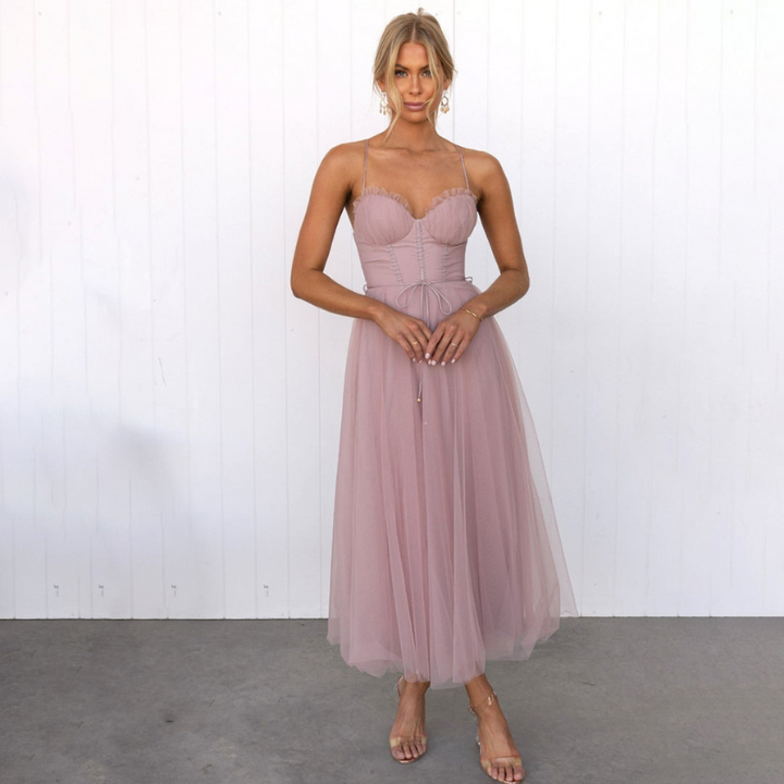 Allegra | Festliches Midikleid für Damen | Elegante