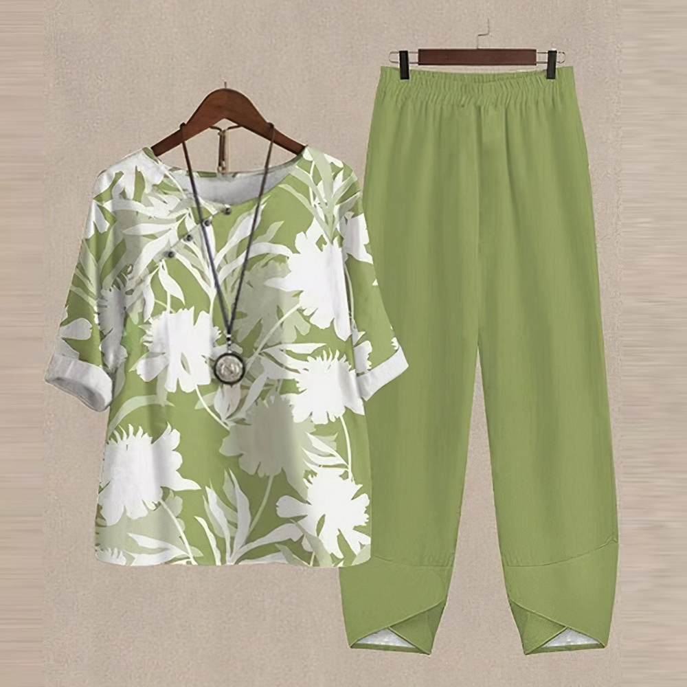 Amelien | Gemustertes Damen-Set für Damen | Modern