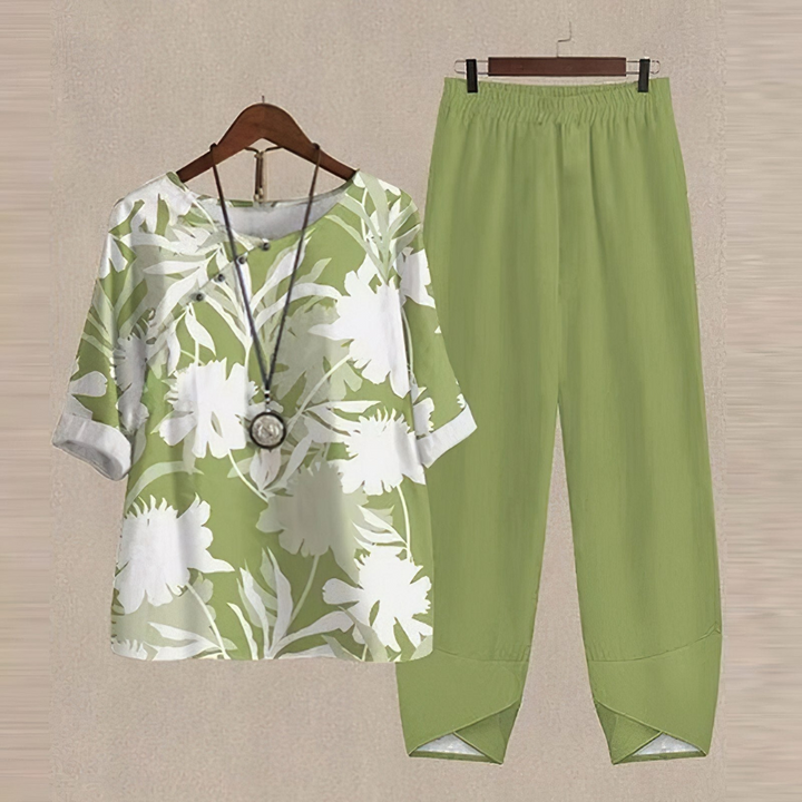 Amelien | Gemustertes Damen-Set für Damen | Modern