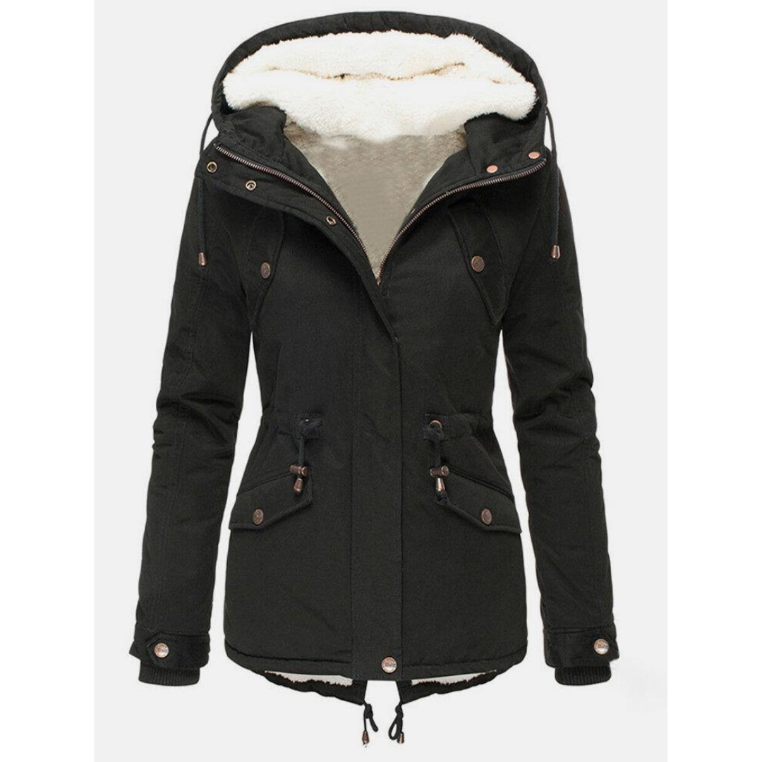 Husnam | Damen Winter Wasserdicht Mantel | Warme