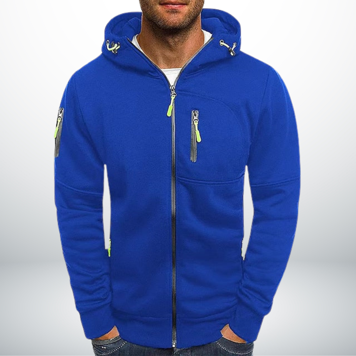 Ludolf | Herren Hoodie mit Reißverschluss | Bequem