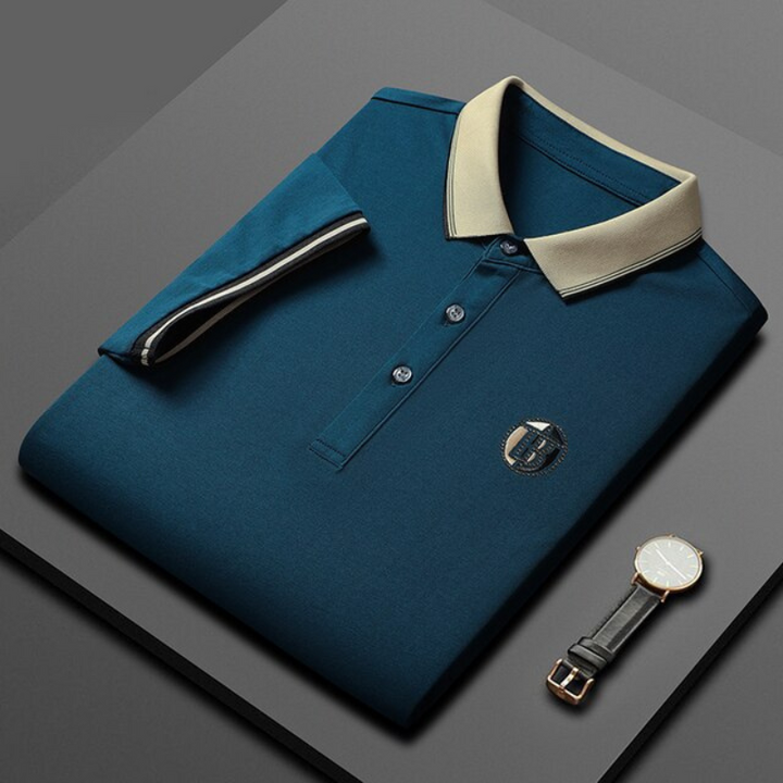 Ronaldo | Lässiges Polo-Shirt für Herren | Kurzarm