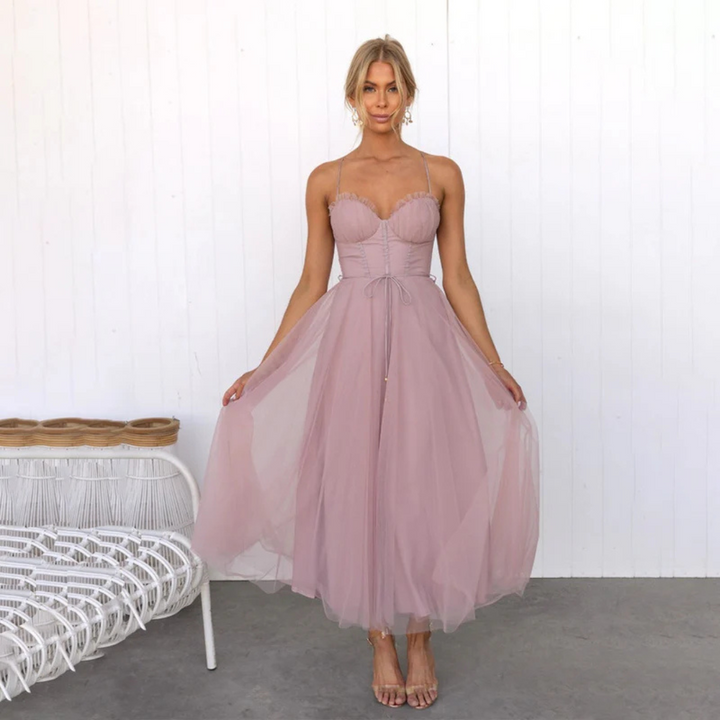 Sophiana | Klassisches Midikleid Für Damen | Ansprechend