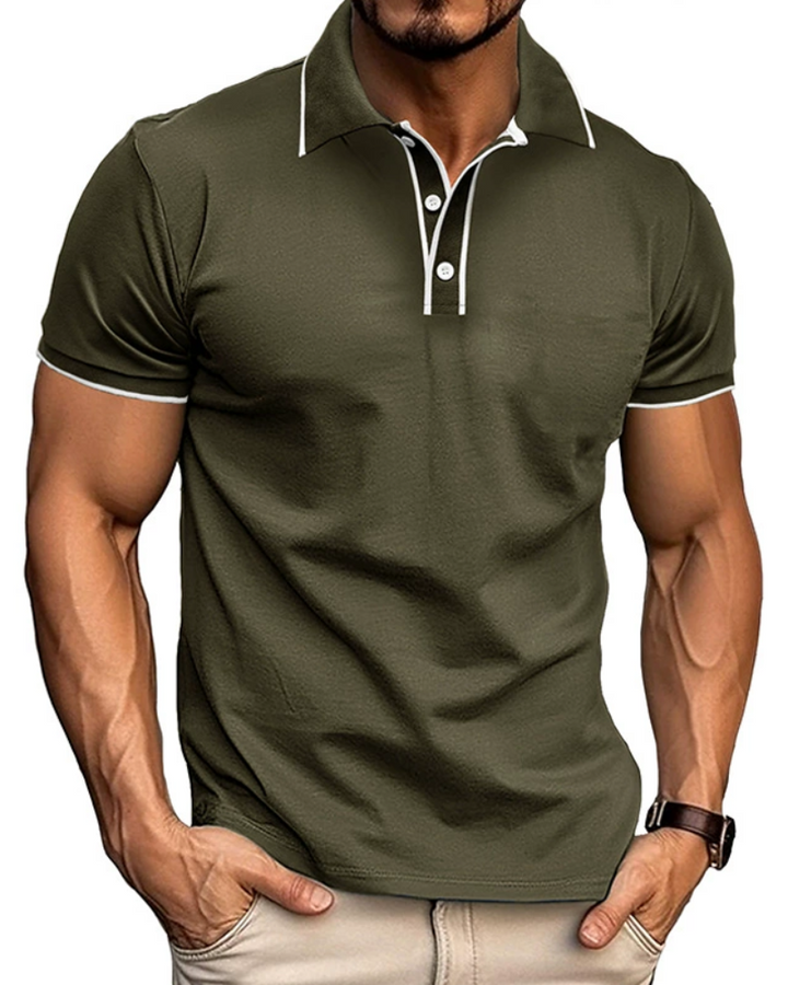 Serious | Klassisches Poloshirt für Herren | Kurzarm