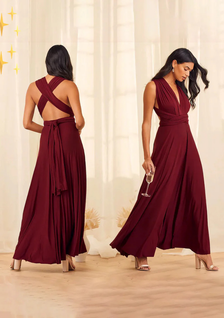 Fenia | Mehrweg-Wickelkleid für Damen | Chic