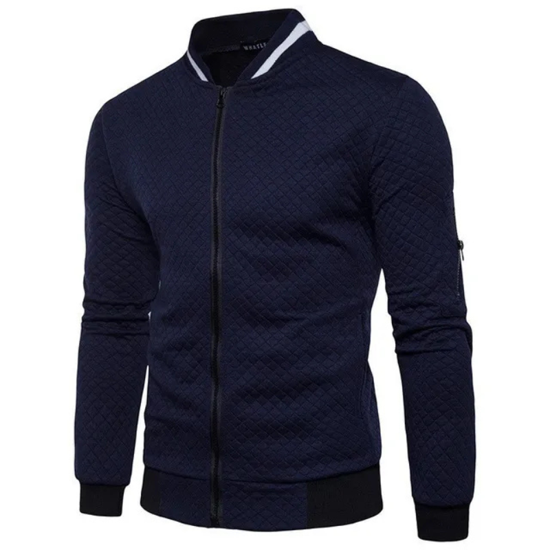 Xandor | Stilvoller Zip-Cardigan Für Herren | Elegant