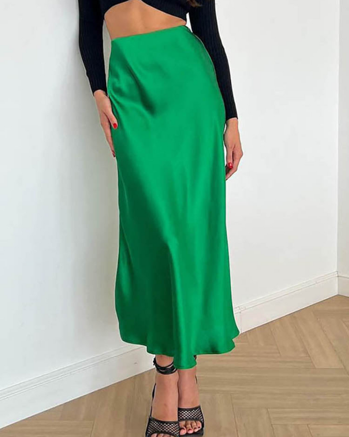 Joséphine | Eleganter Midirock Für Damen | Zeitlos