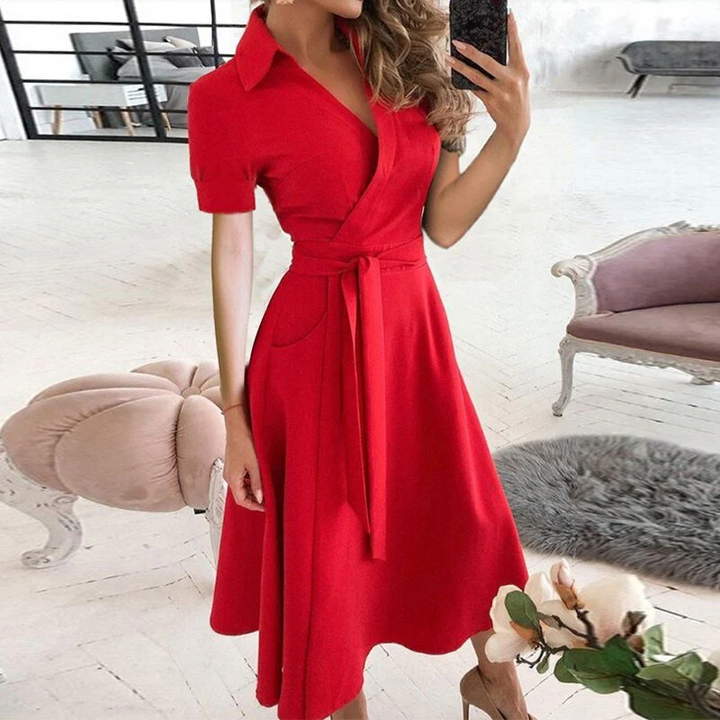 Valentia | Midi-Kleid Für Damen | Stilvoll