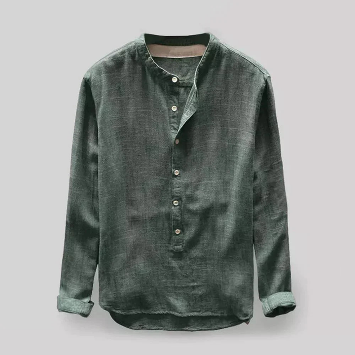 Frank | Herren Oxford Langarm Shirt | Lässig