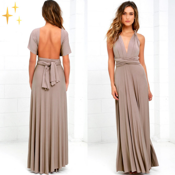 Mia | Elegantes Wickelkleid für Damen | Abiball