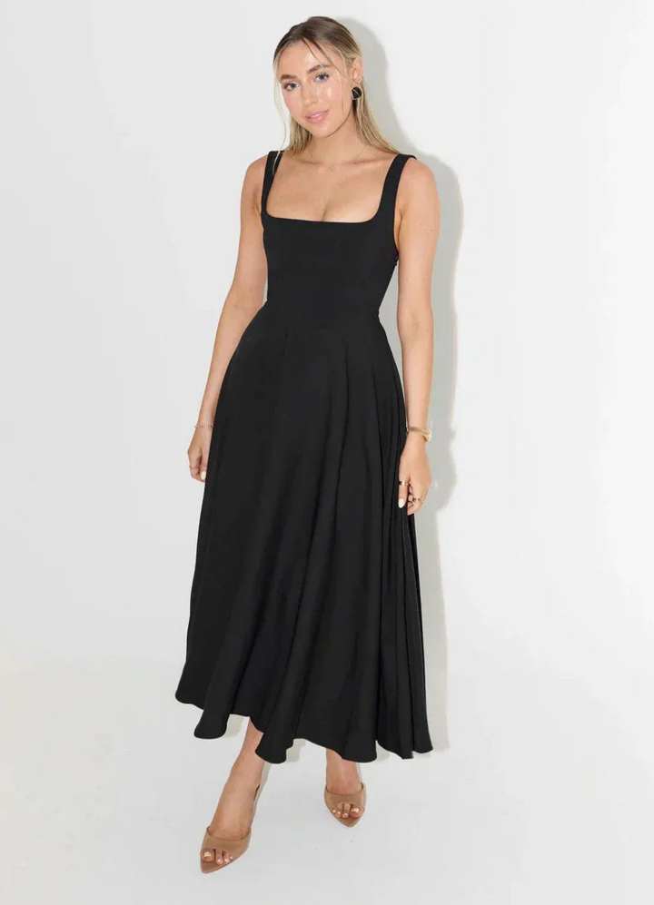 Adalina | Damen Elegantes Abendkleid | Ärmellos
