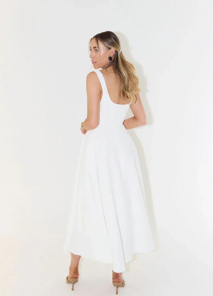 Adalina | Damen Elegantes Abendkleid | Ärmellos