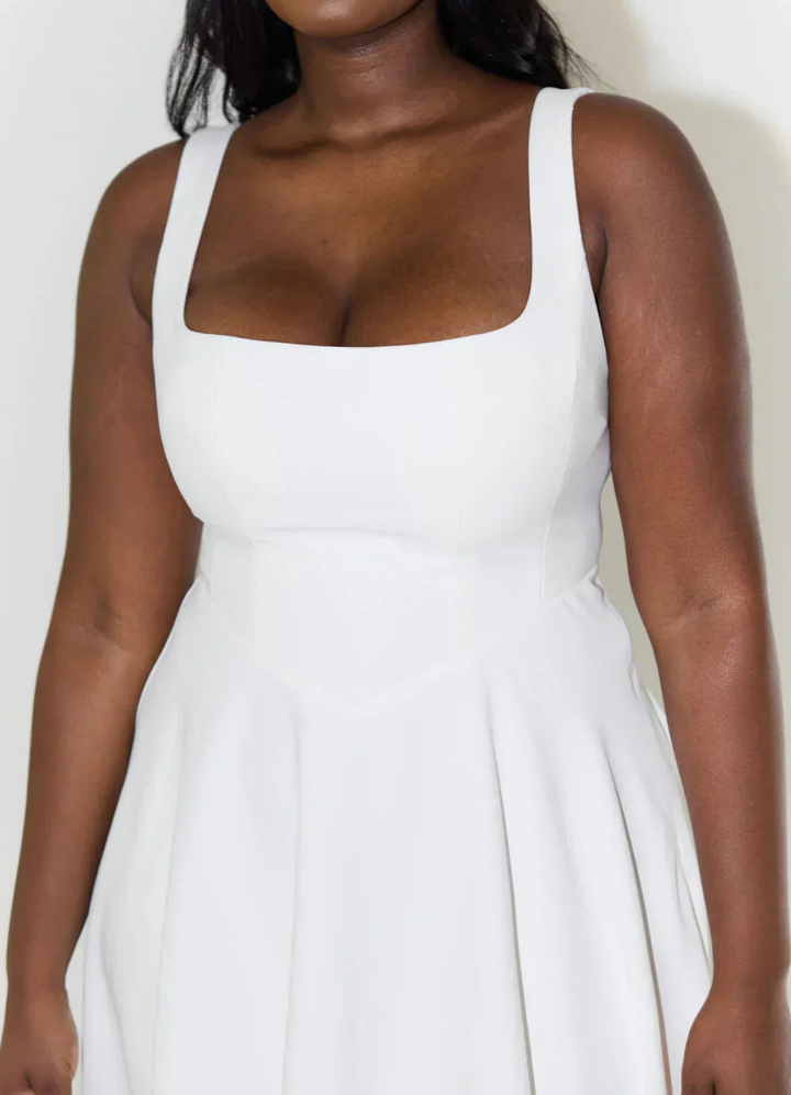 Adalina | Damen Elegantes Abendkleid | Ärmellos