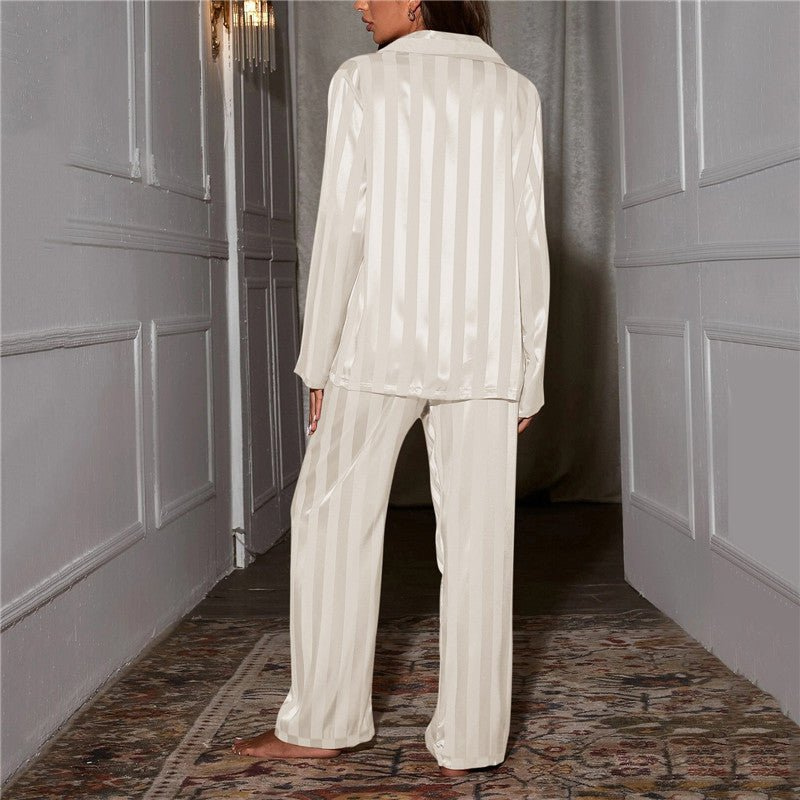 Ysabel | Gestreiftes Pyjama-Set für Damen | Elegant