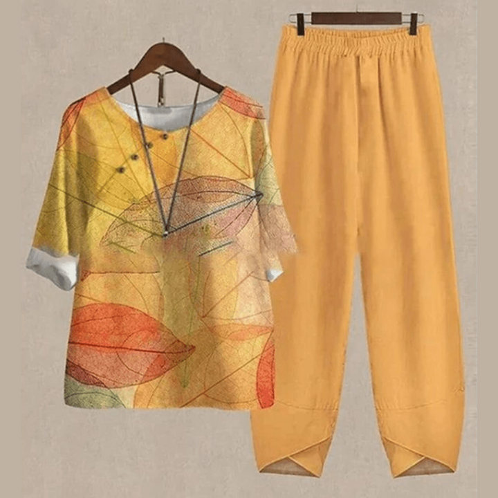 Amelien | Gemustertes Damen-Set für Damen | Modern