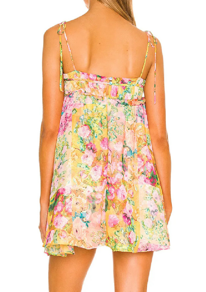 Viara | Blumen Kleid Für Damen | Mini